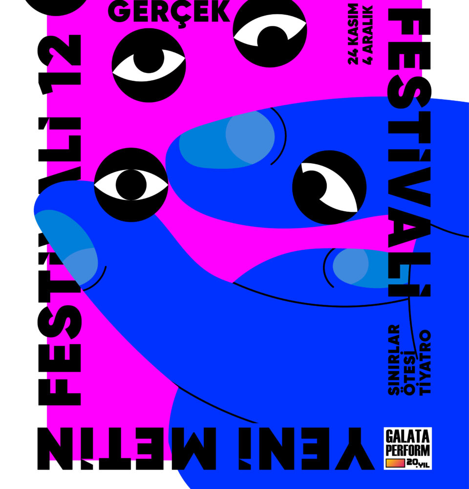 12. Yeni Metin Festivali afişi.