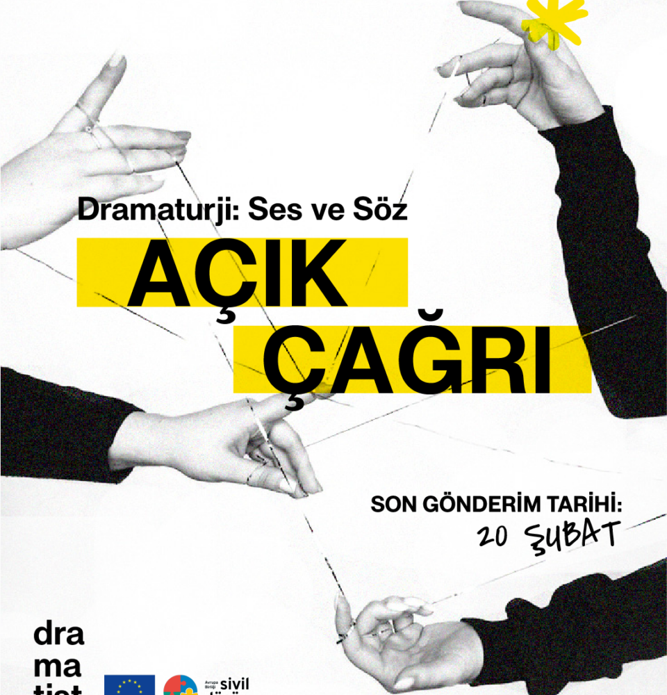 Dramatist Türkiye'den açık çağrı